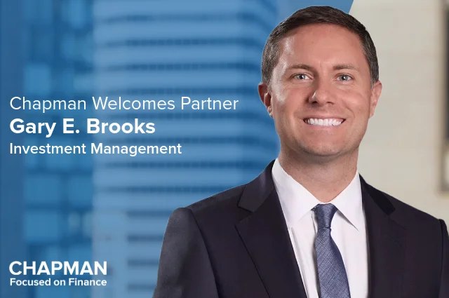 Chapman Welcomes Partner Gary E. Brooks