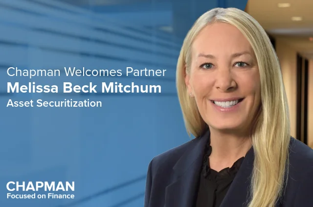 Chapman Welcomes Partner Melissa Beck Mitchum