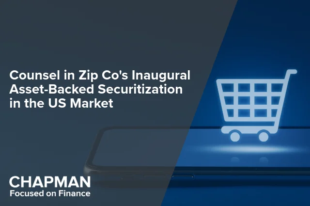 Zip Co's First Asset-Backed Securitization in the US Market